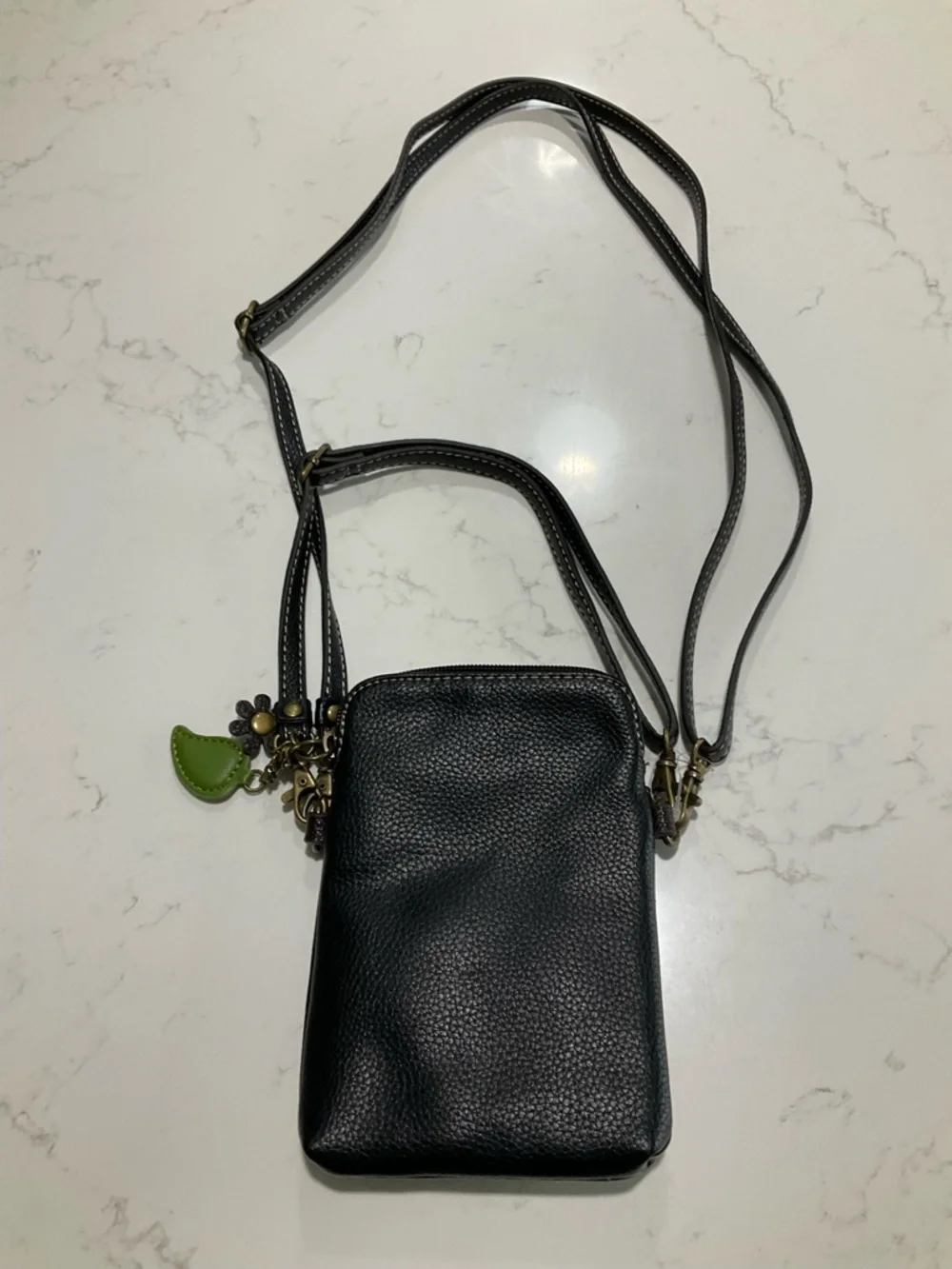 Chala Dragonfly Mini Crossbody Bag Black Brown Boho Cute Small Purse - Picture 3 of 5